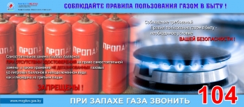Единый день безопасности безопасное использование газовых баллонов в быту